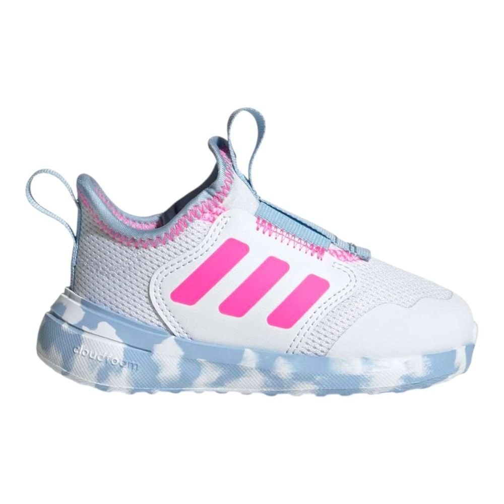 Tênis Adidas Tensaur Comfort AC Infantil Branco/Rosa/Azul