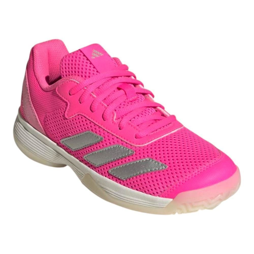 Tênis Adidas Courtflash Infantil Rosa 3