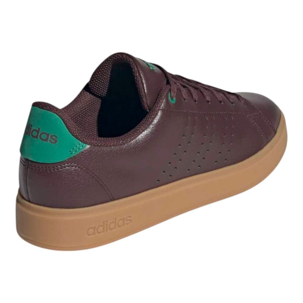 Tênis Adidas Advantage 2.0 Masculino Marrom/Verde 4
