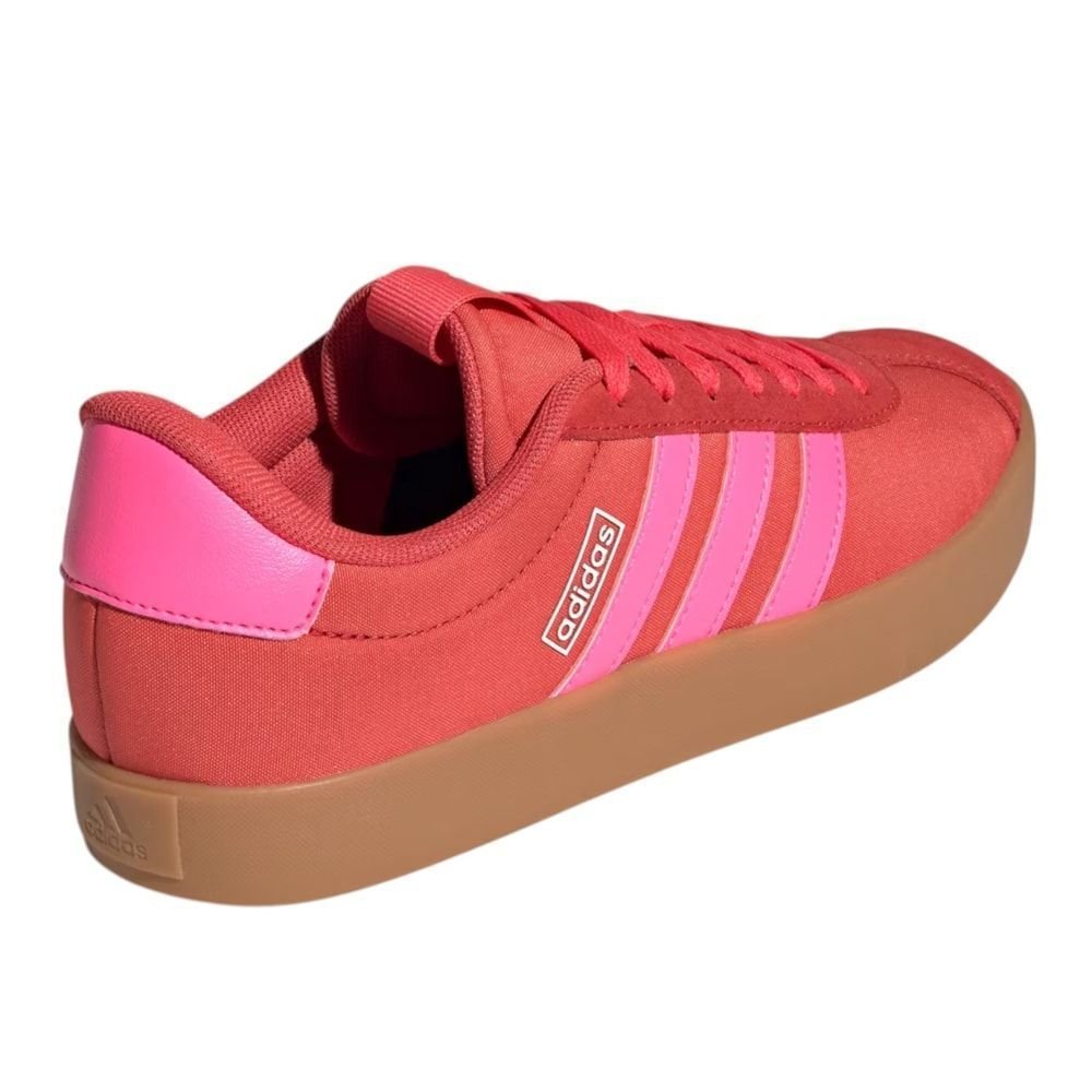 Tênis Adidas VL Court 3.0 Feminino Vermelho 4