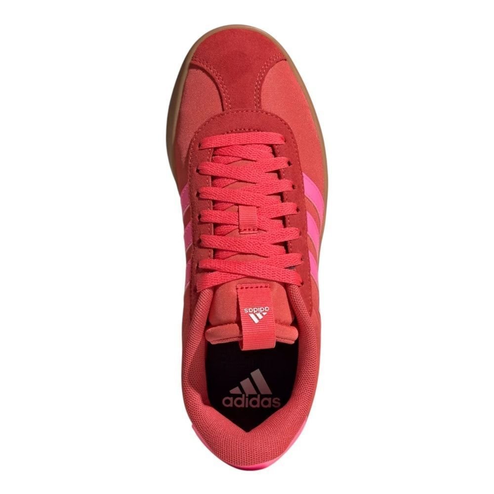 Tênis Adidas VL Court 3.0 Feminino Vermelho 5