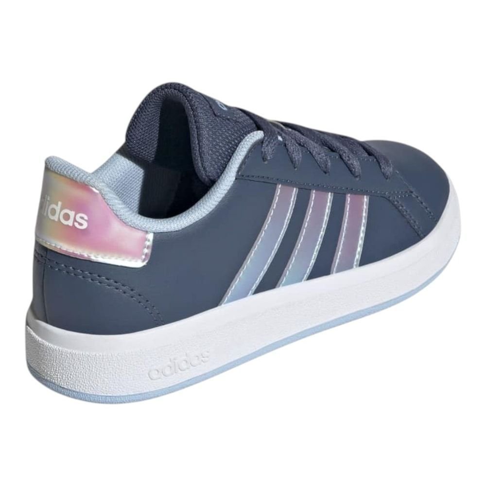 Tênis Adidas Grand Court 2.0 Infantil Azul Marinho 4