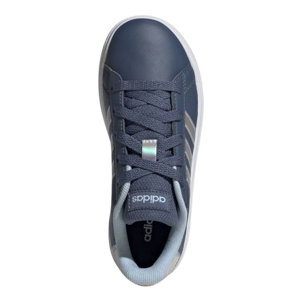 Tênis Adidas Grand Court 2.0 Infantil Azul Marinho 5