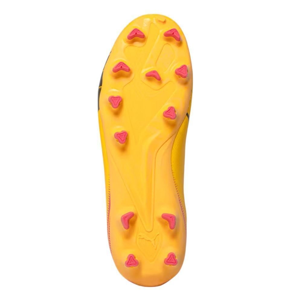 Chuteira Campo Puma Ultra Play FG/AG BDP Infantil Amarelo 5
