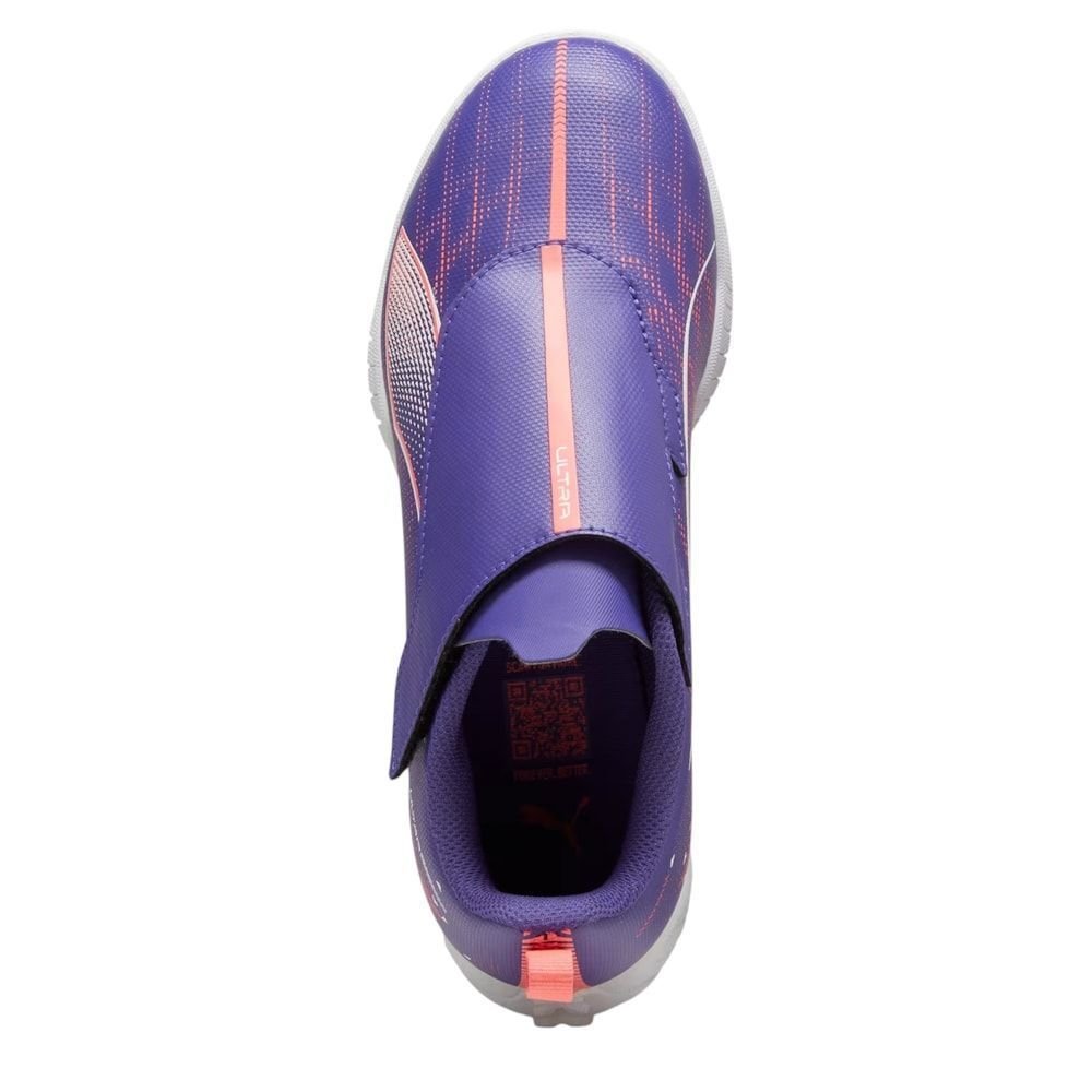 Chuteira Society Puma Ultra 5 Play V TT Infantil Roxo 4