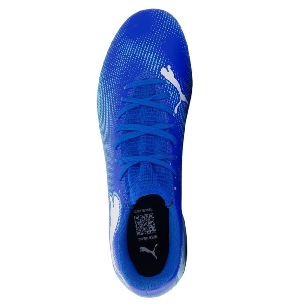 Chuteira Campo Puma Future 7 Play FG/AG Azul 4