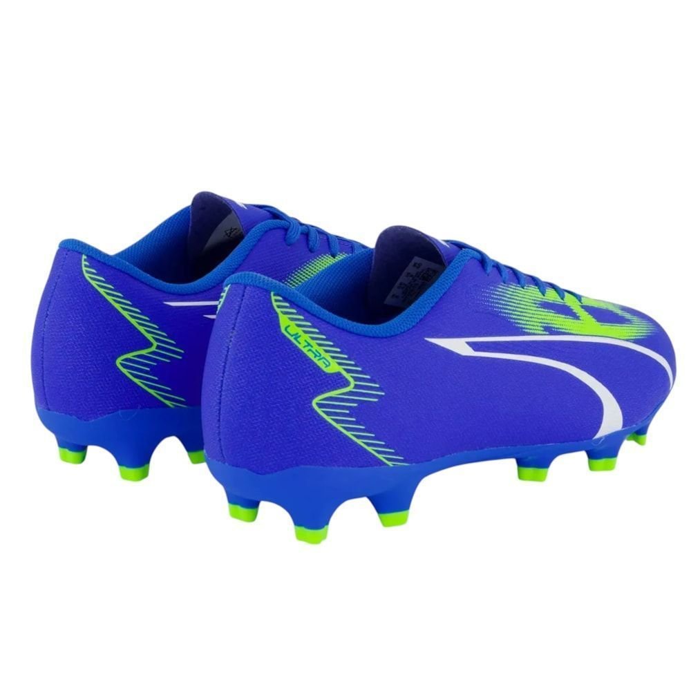 Chuteira Campo Puma Ultra Plat FG/AG BDP Azul 3