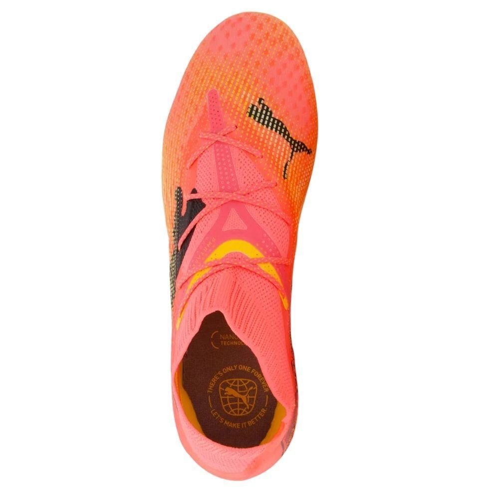 Chuteira Campo Puma Future 7 Ultimate FG/AG Rosa 4
