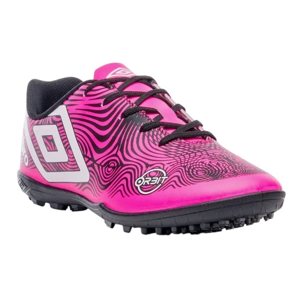 Chuteira Society Umbro Orbit Pink 3