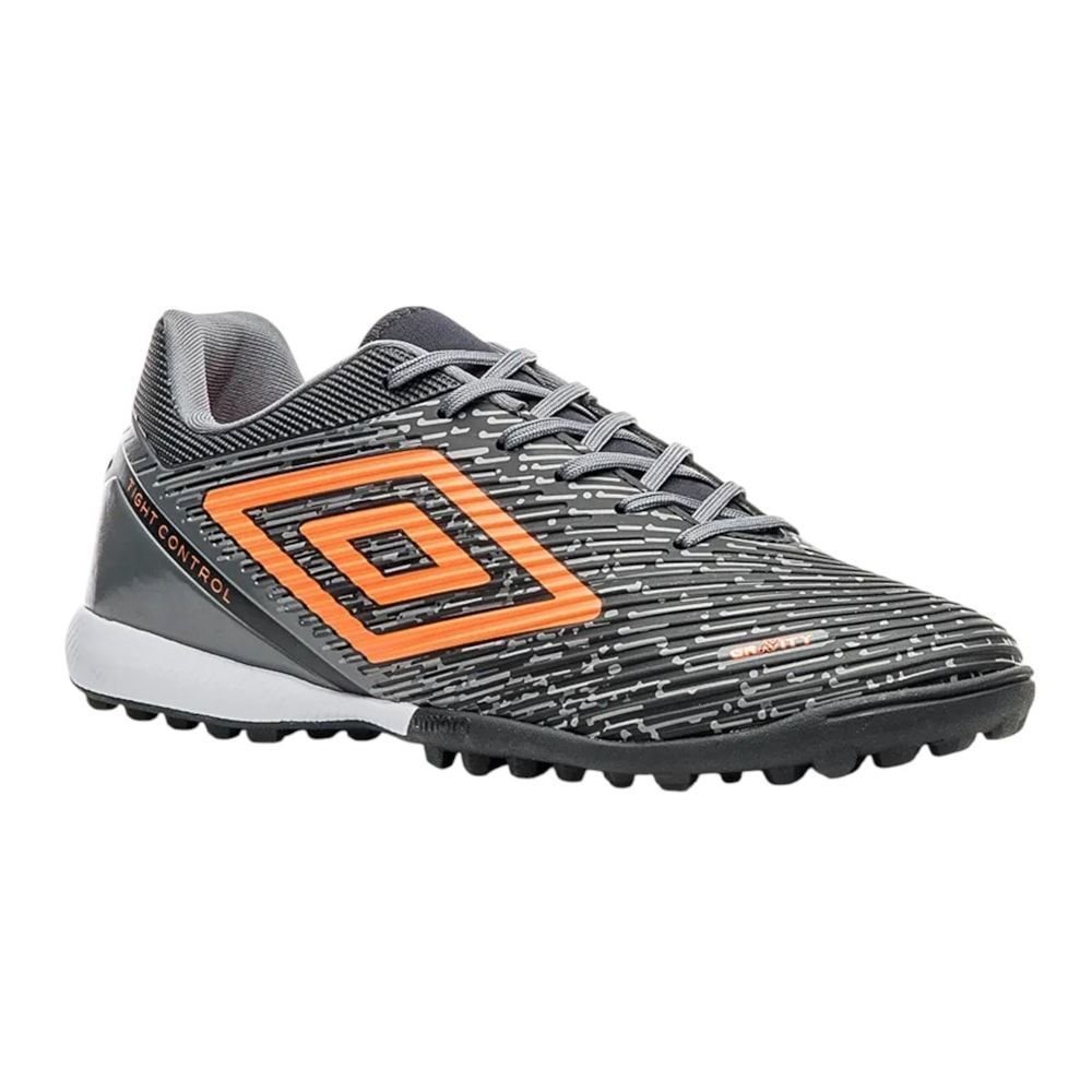 Chuteira Society Umbro Gravity Cinza 3