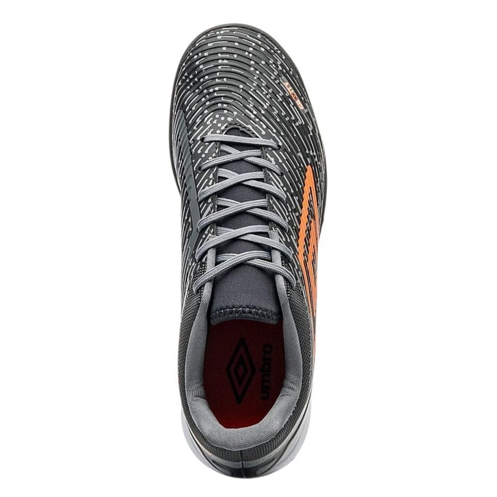 Chuteira Society Umbro Gravity Cinza 5