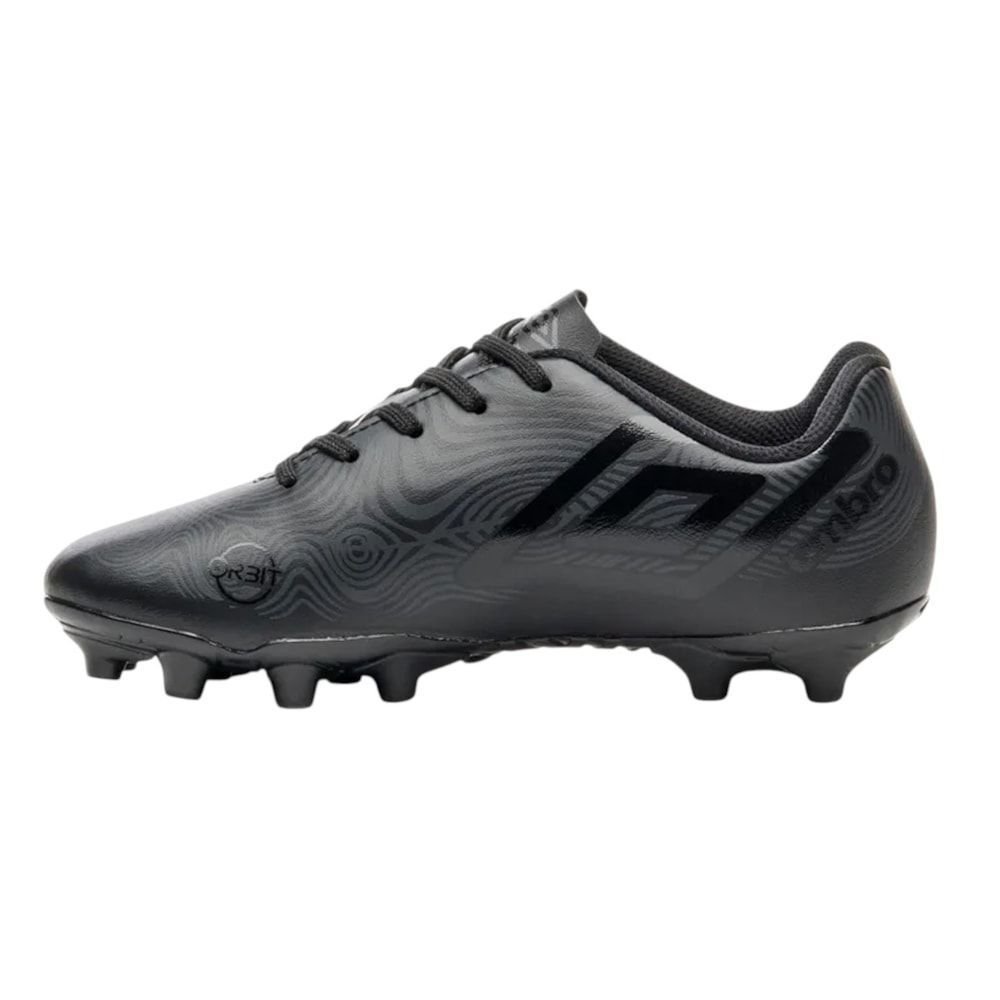 Chuteira Campo Umbro Orbit Infantil Preto 2