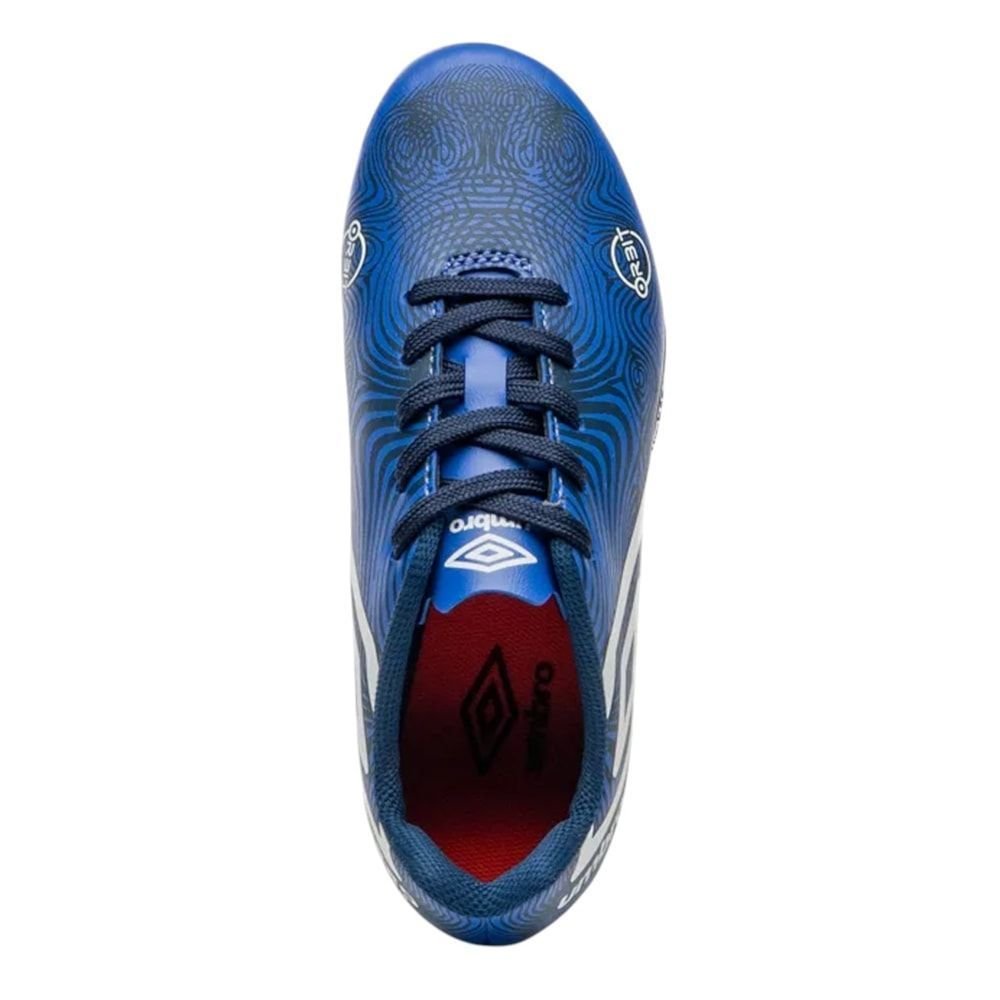 Chuteira Campo Umbro Orbit Infantil Azul 5