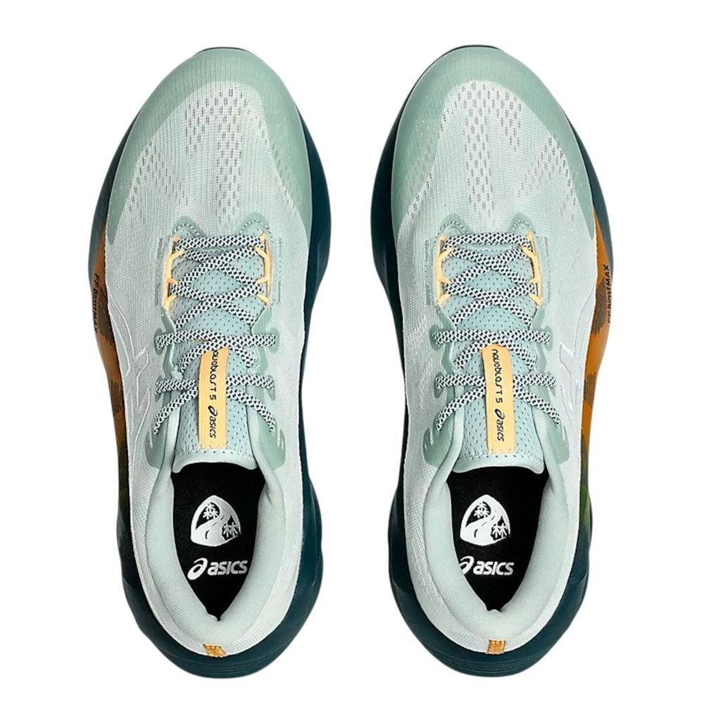 Tênis Asics Novablast 5 TR Masculino Verde 4