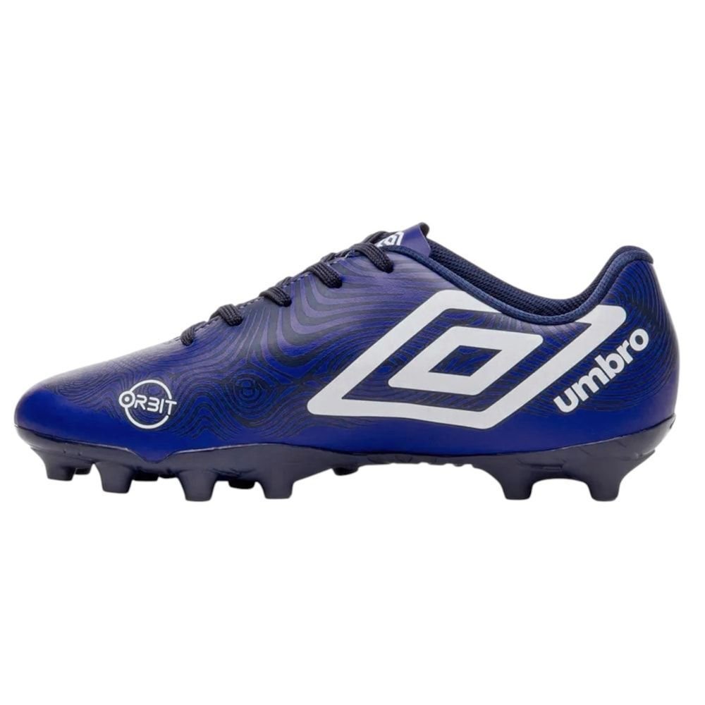 Chuteira Campo Umbro Orbit Azul 2
