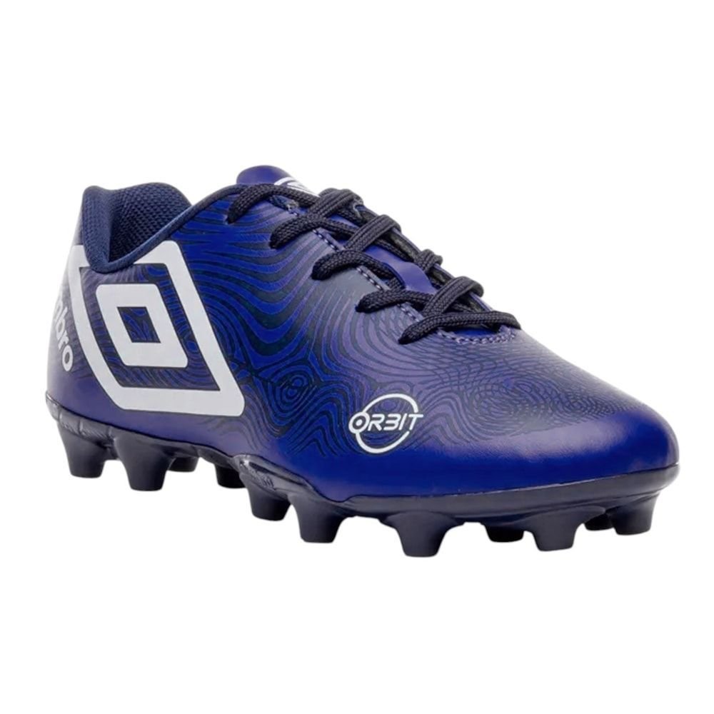 Chuteira Campo Umbro Orbit Azul 3