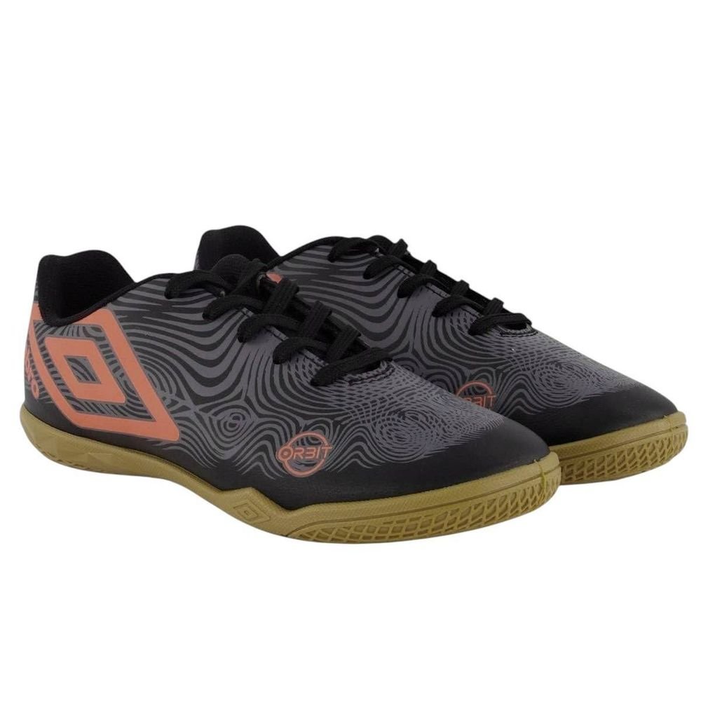 Chuteira Futsal Umbro Orbit Infantil Cinza 2