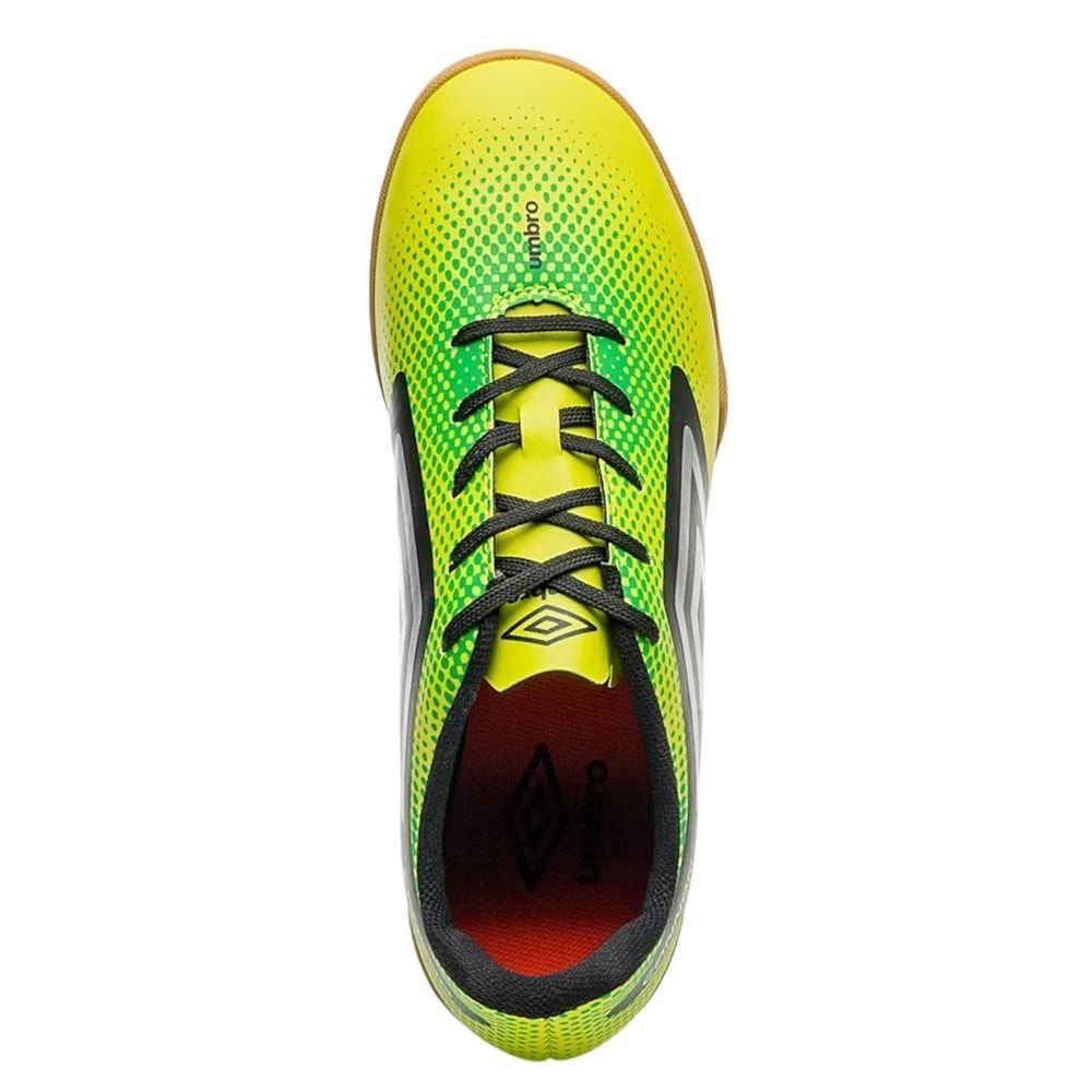 Chuteira Futsal Umbro Cannon Verde 4