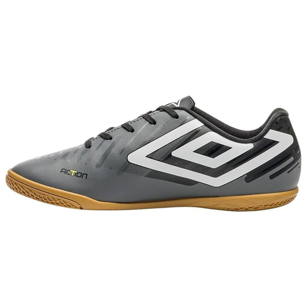 Chuteira Futsal Umbro Action Cinza 2