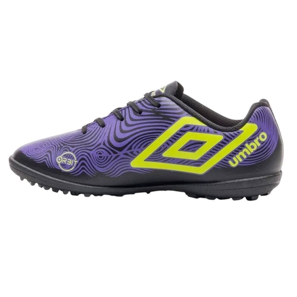 Chuteira Society Umbro Orbit Infantil Roxo 2
