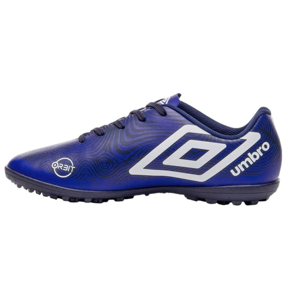 Chuteira Society Umbro Orbit Azul 2
