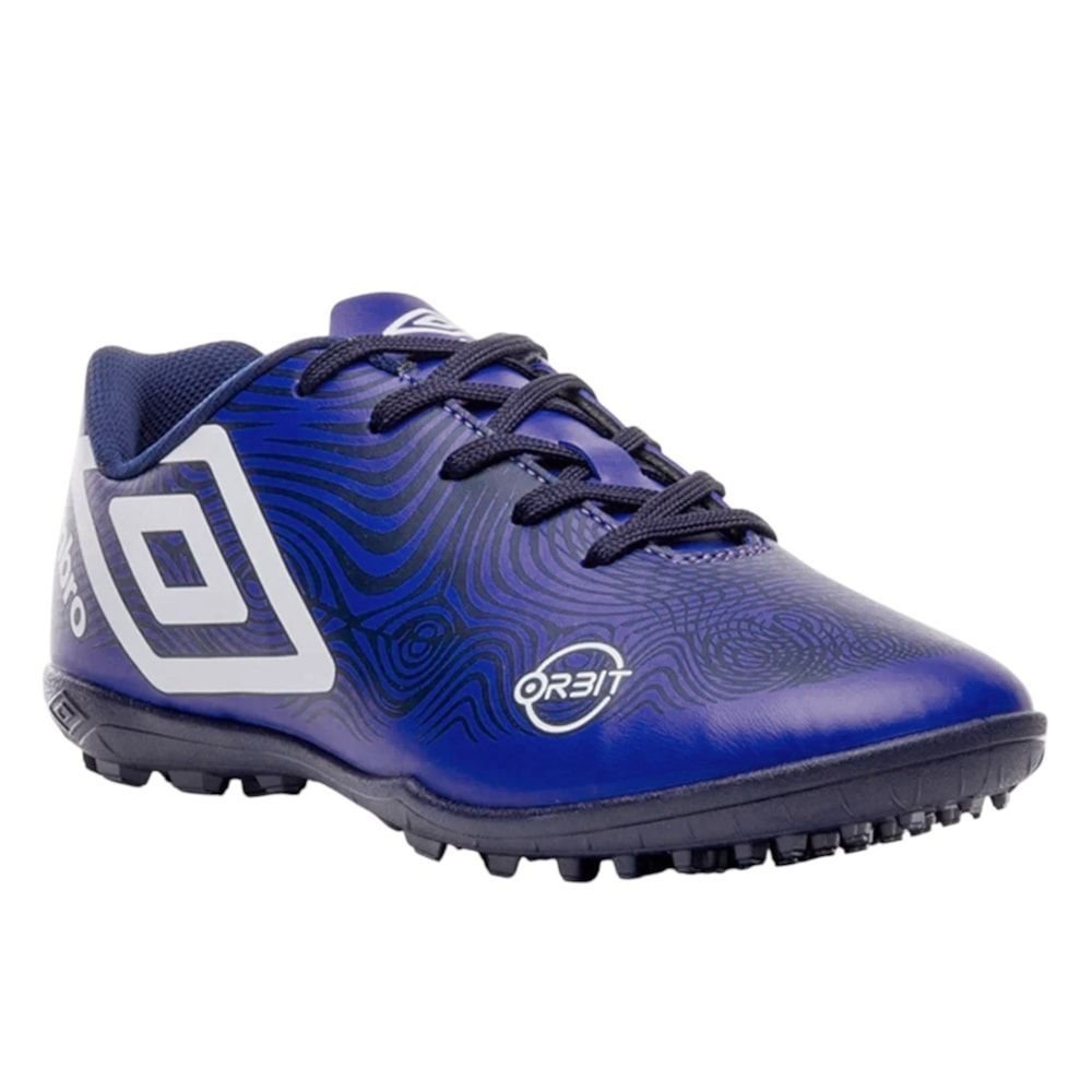 Chuteira Society Umbro Orbit Azul 3