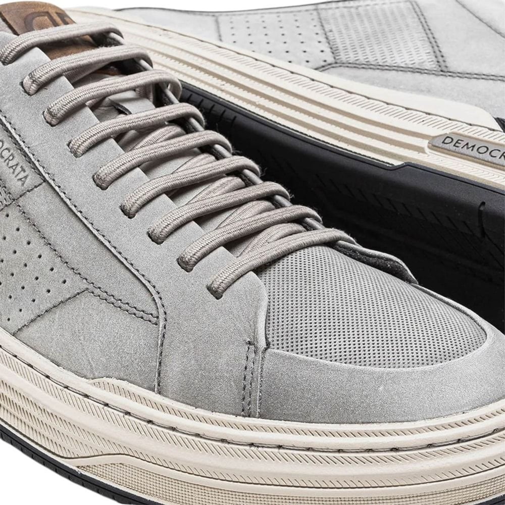 Sapatênis Democrata Denim Mike Masculino Cinza 4