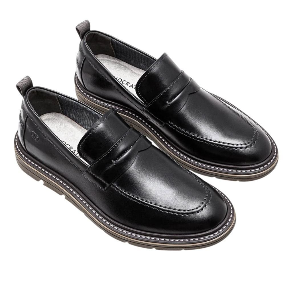 Sapato Democrata Metropolitan Jeff Masculino Preto 2