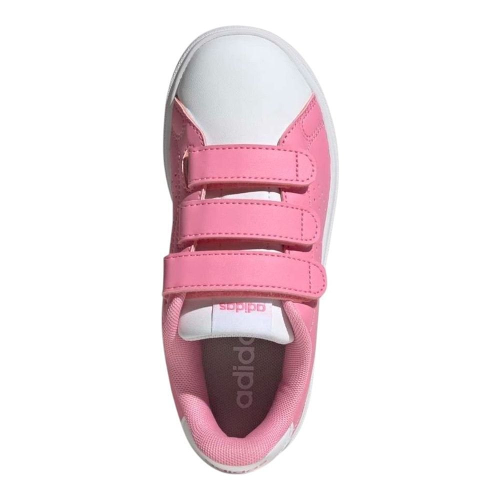 Tênis Adidas Advantage Base 2.0 CF Infantil Rosa 5