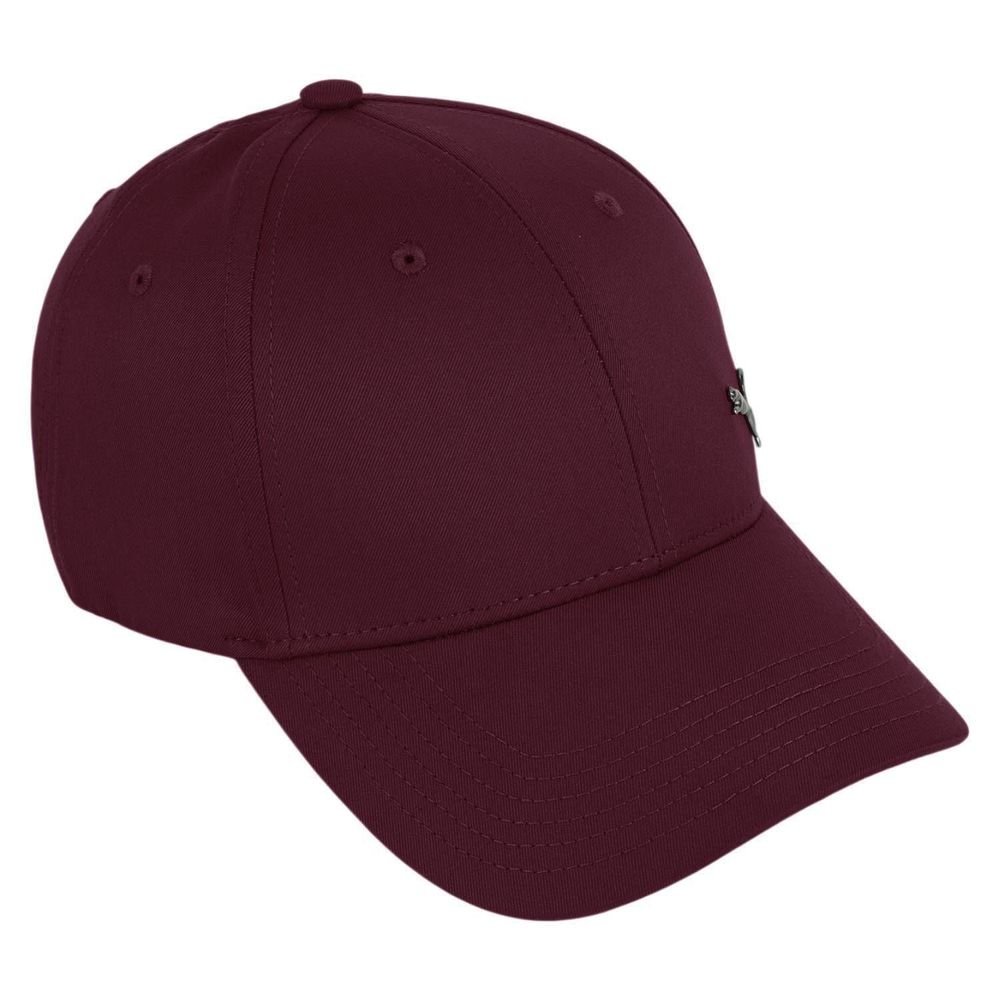 Boné Puma Essentials Metal Cat BB Vinho 2