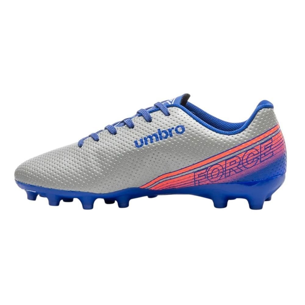 Chuteira Campo Umbro Force Cinza 2
