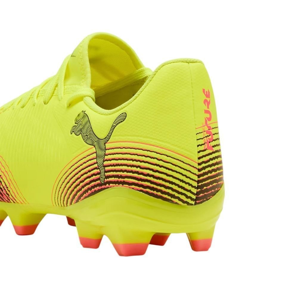 Chuteira Campo Puma Future 8 Play FG/AG Amarelo 4