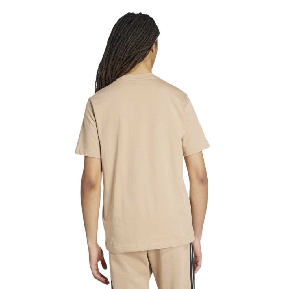 Camiseta Adidas Essentials Big Logo Masculina Bege 2