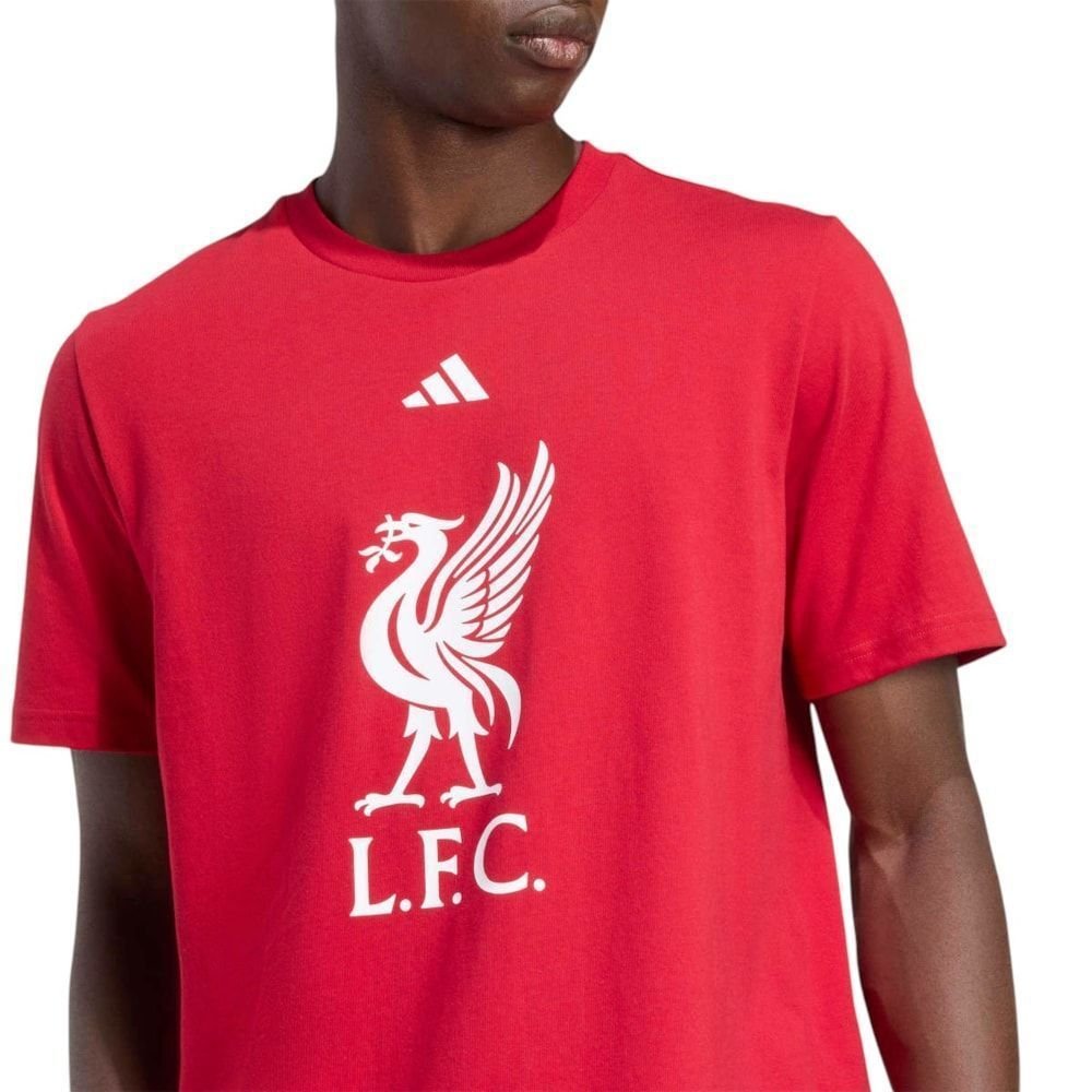 Camiseta Adidas Liverpool FC DNA Masculina Vermelho 3