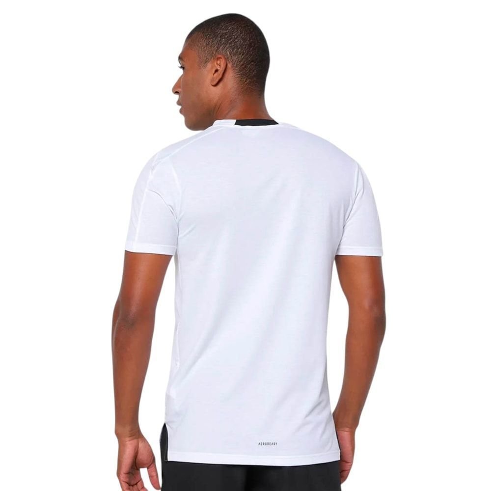 Camiseta Adidas Designed For Training Masculina Branco 2