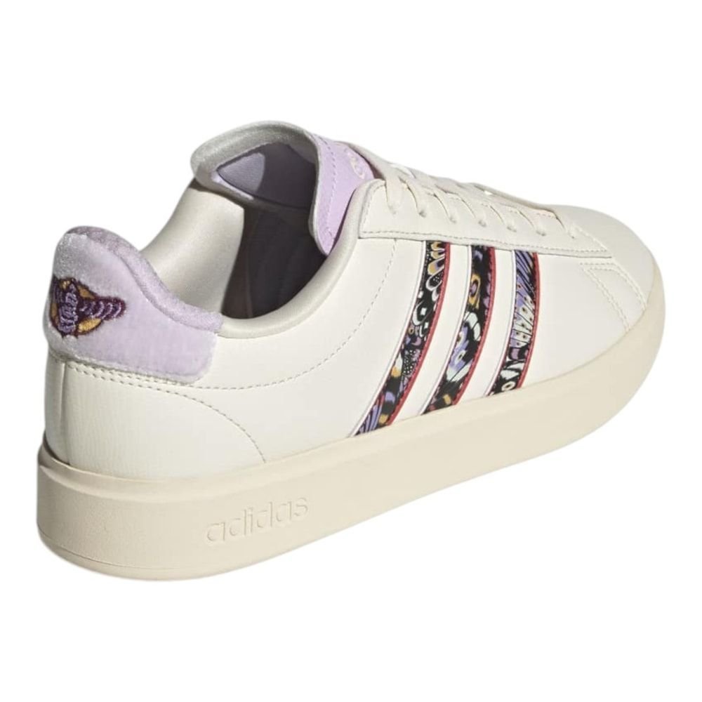 Tênis Adidas Grand Court 2.0 Feminino Bege 4