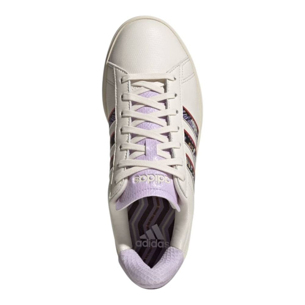 Tênis Adidas Grand Court 2.0 Feminino Bege 5