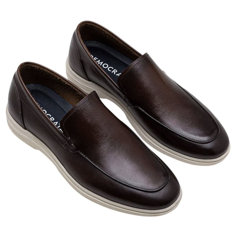 Sapato Democrata Tulum Masculino Marrom 2