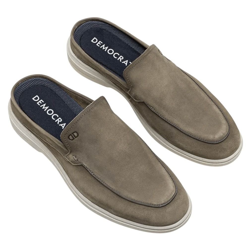 Mule Democrata Tulum Masculino Bege 2