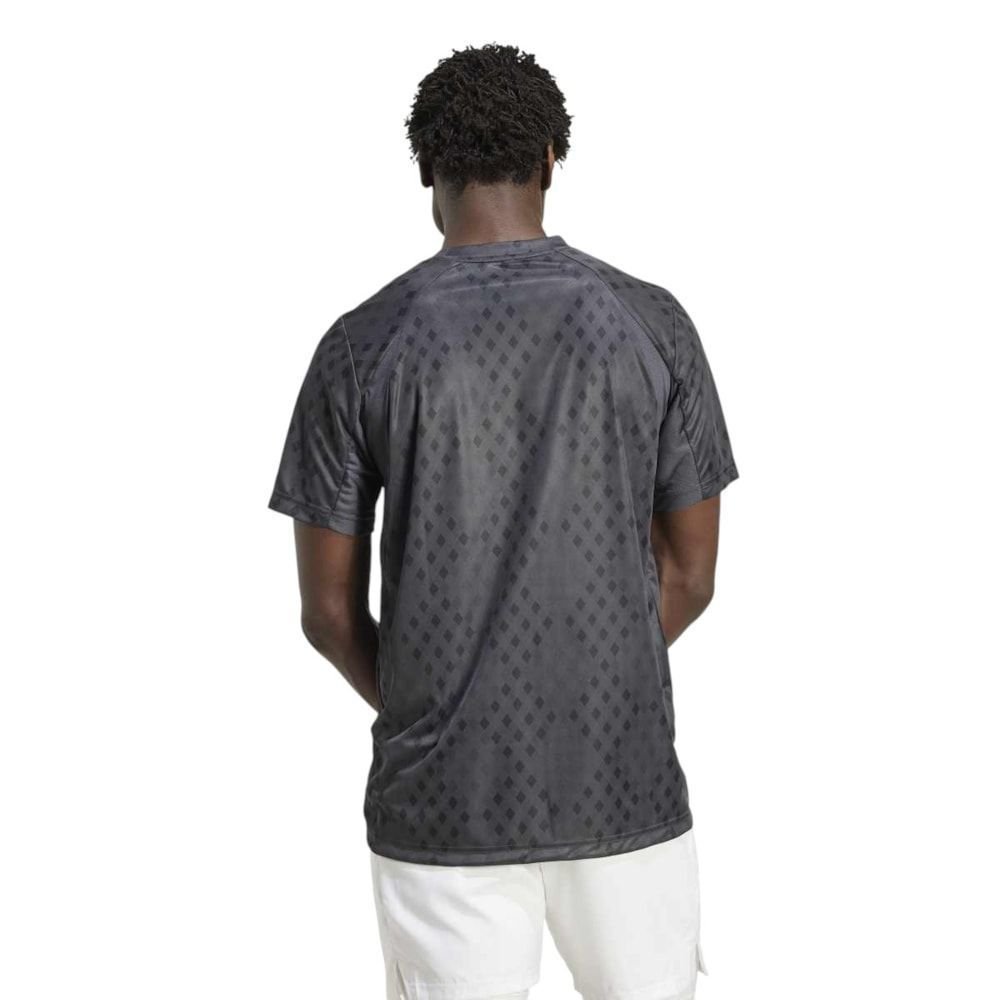 Camiseta Adidas Tennis Club Masculina Cinza 2