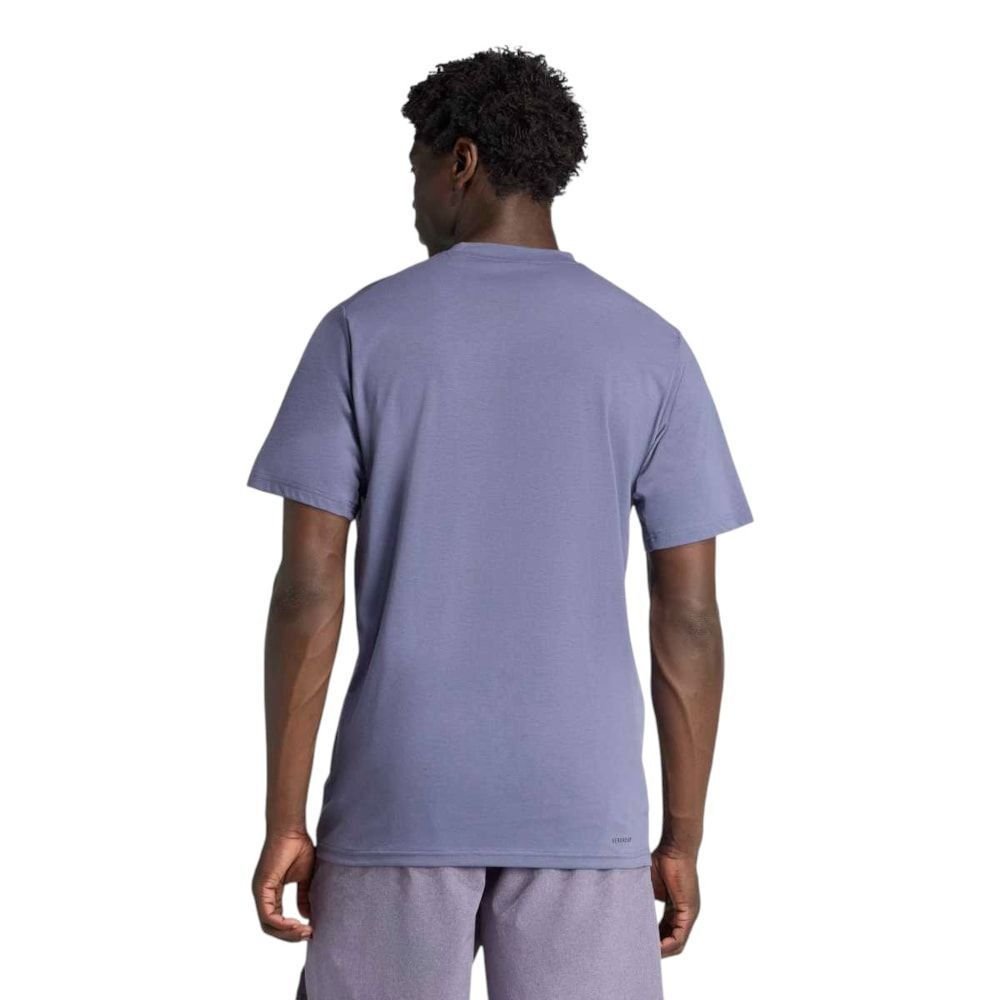 Camiseta Adidas Big Logo Essentials Masculina Roxo 2