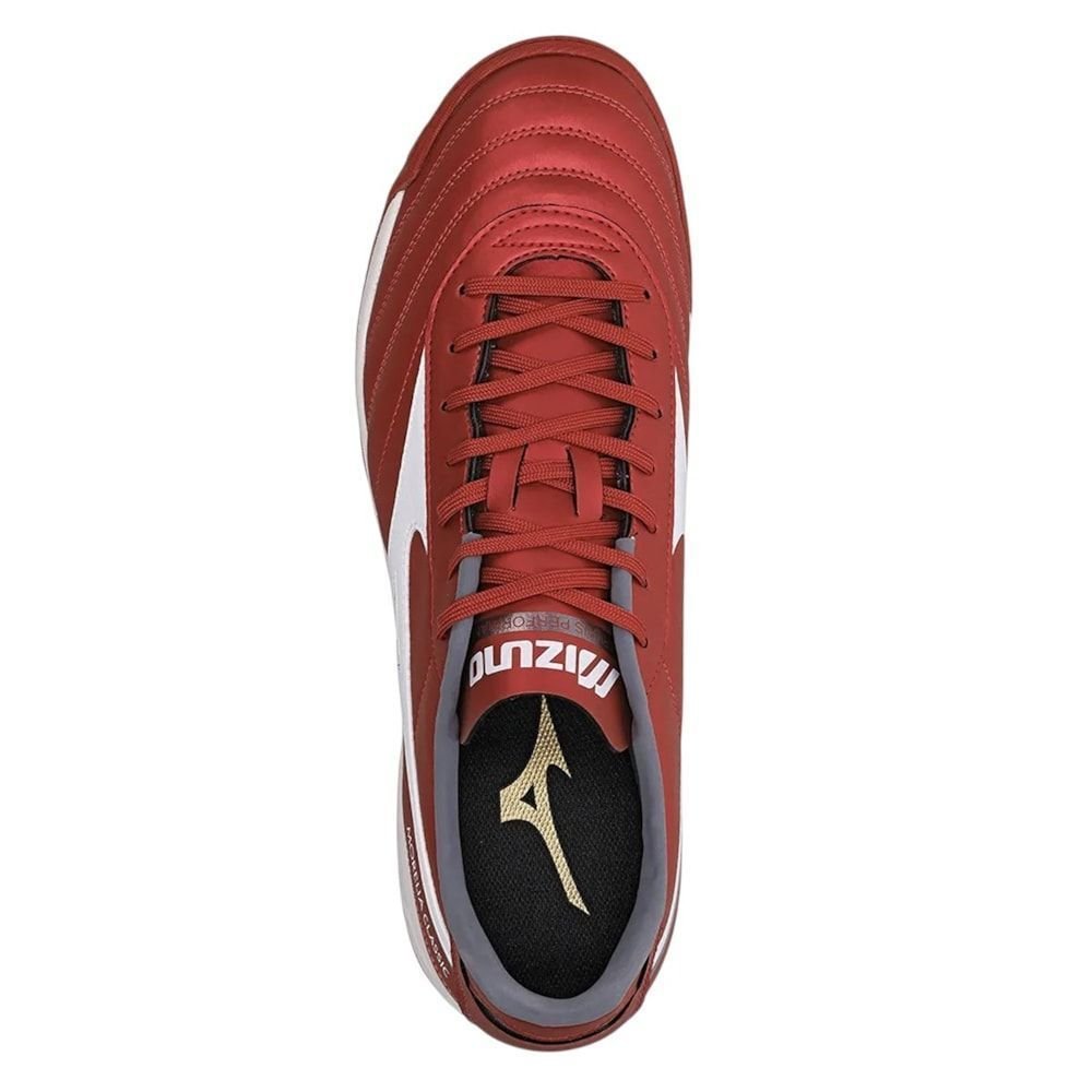 Chuteira Society Mizuno Morelia Classic AS Vermelho 4
