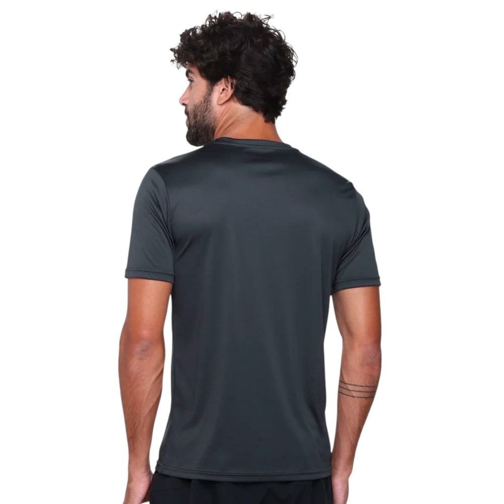 Camiseta Mizuno Run Spark Masculina Cinza 2