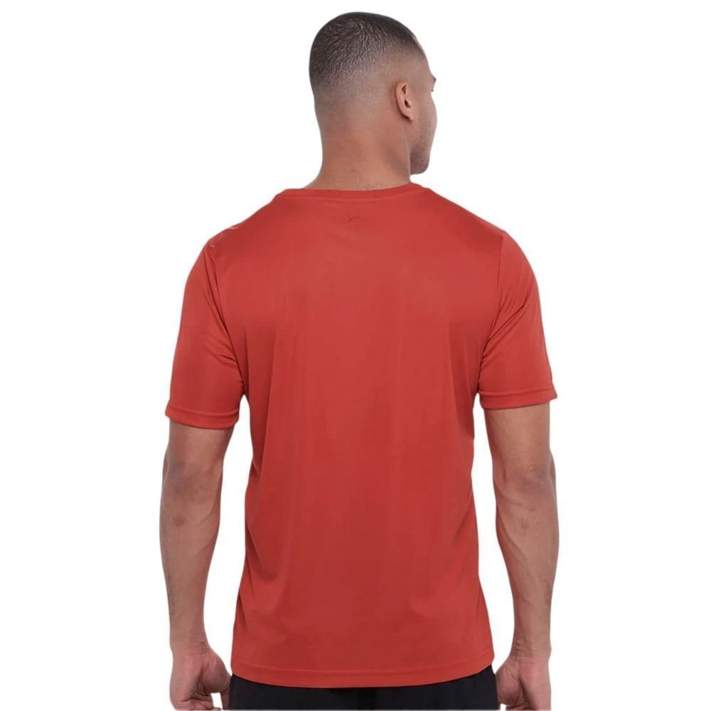 Camiseta Puma Ess Small Logo Poly Masculina Vermelho 2