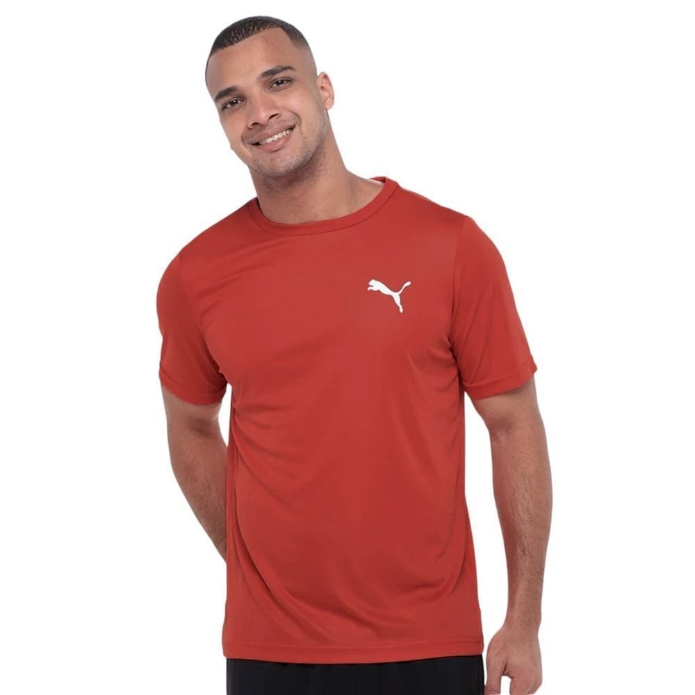 Camiseta Puma Ess Small Logo Poly Masculina