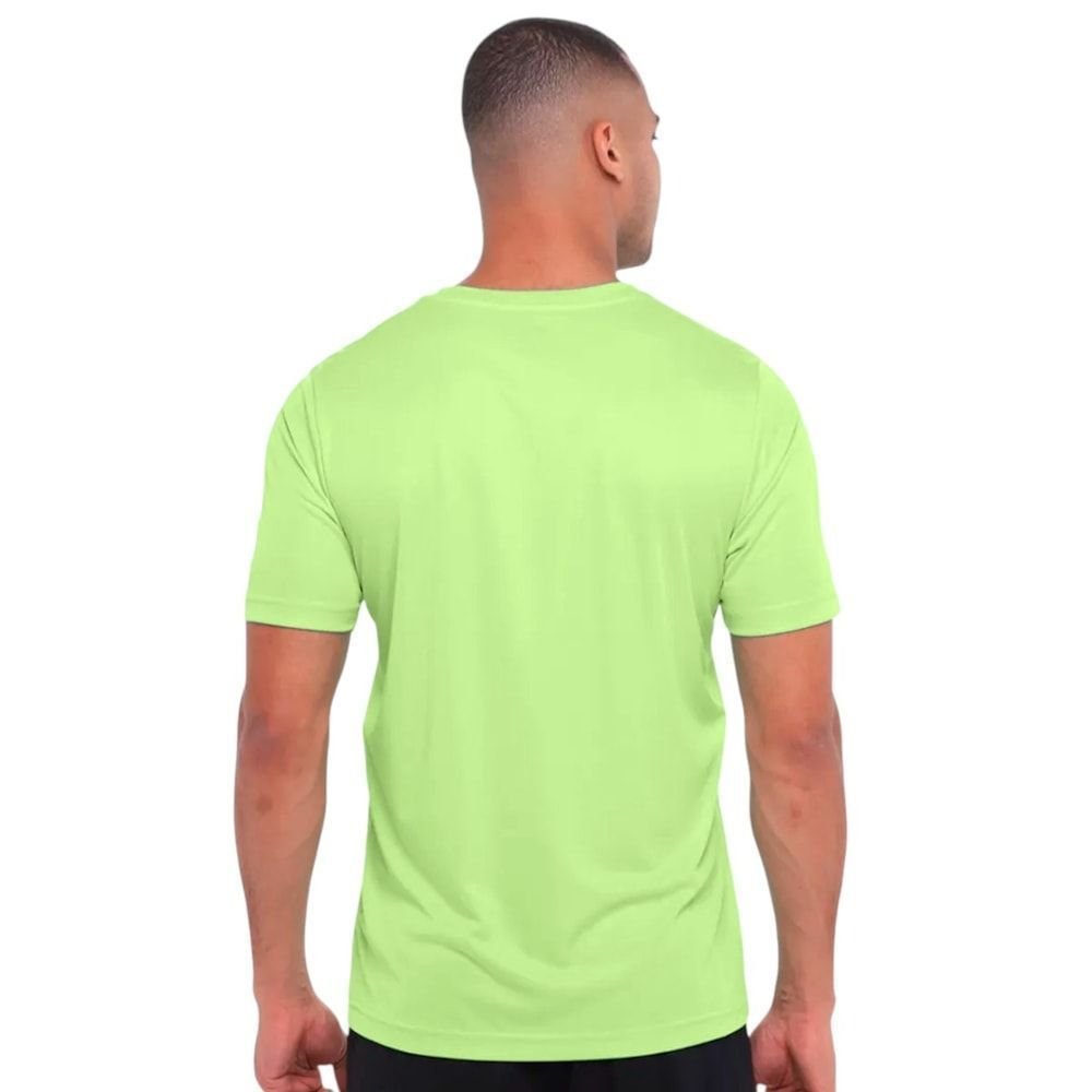 Camiseta Puma Ess Small Logo Poly Masculina Verde 2