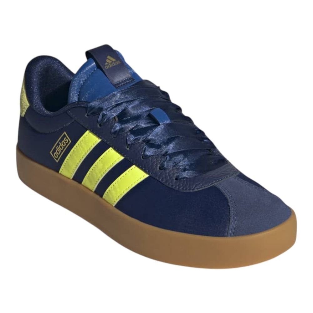 Tênis Adidas VL Court 3.0 Feminino Azul Marinho 3