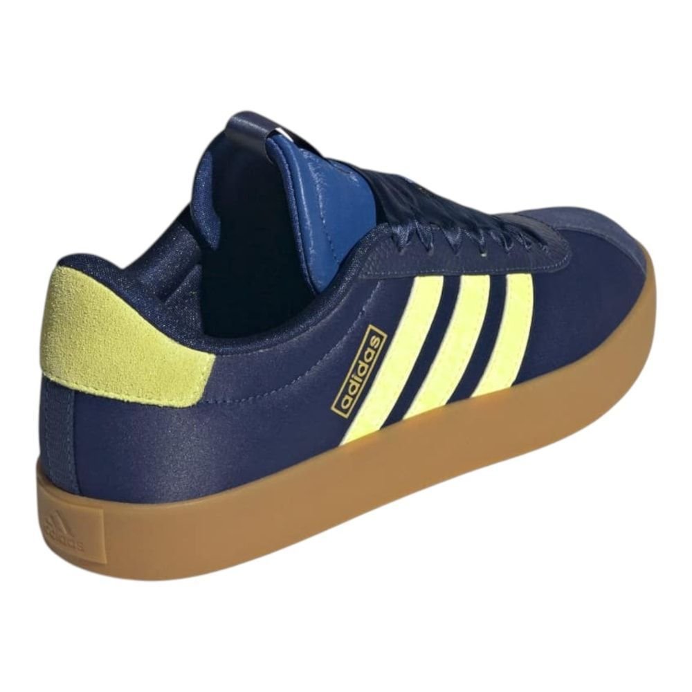 Tênis Adidas VL Court 3.0 Feminino Azul Marinho 4