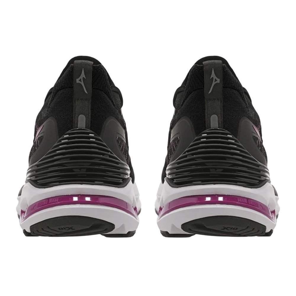 Tênis Mizuno Wave Mirai 7 Feminino Preto 4