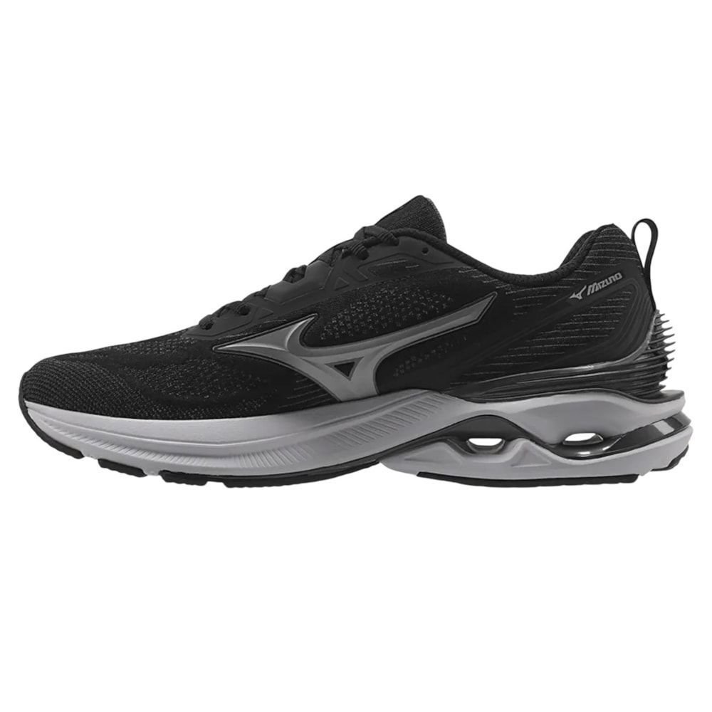 Tênis Mizuno Wave Dynasty 7 Unissex Preto 2